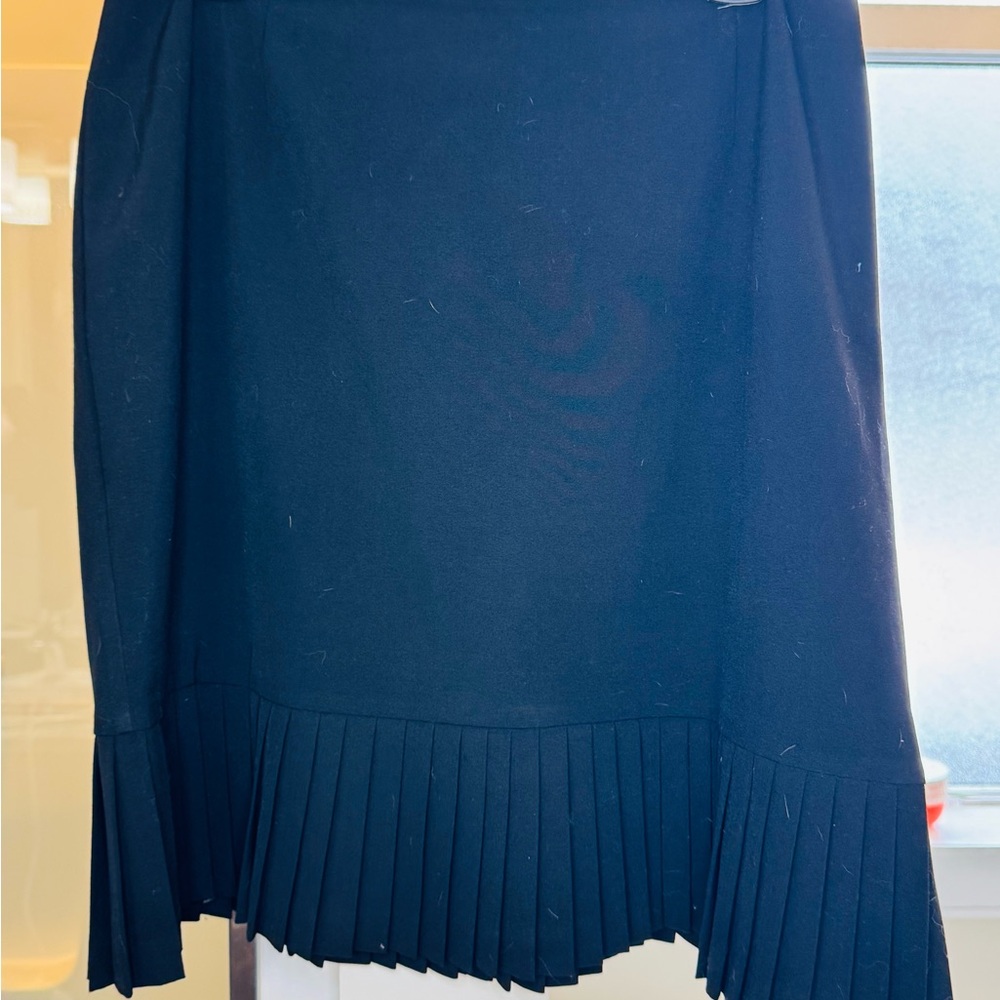 Black Pleated Skirt